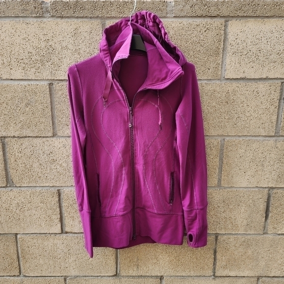 Lululemon Stride Jacket Heathered Persian Pink Womens Size 6 - Picture 1 of 8
